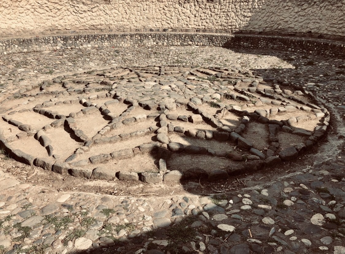 Solar Calendar (Pre Columbian) found at Cascades de Peguche