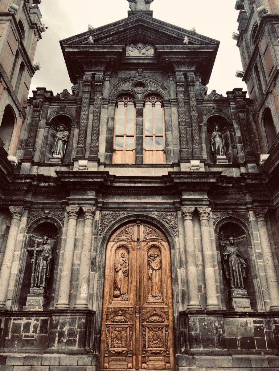 A church in Otavalo