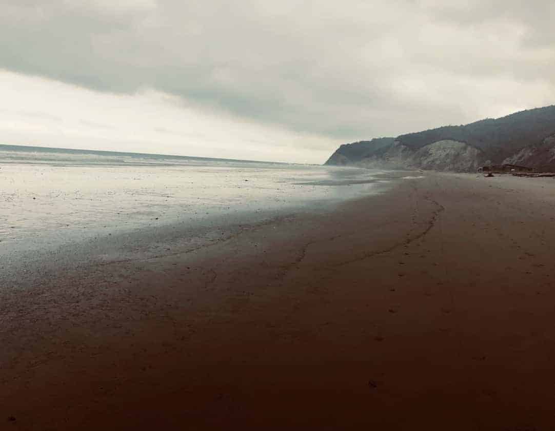 One of my beach patrols - only me, the beach, the ocean and a lot of hope for the world