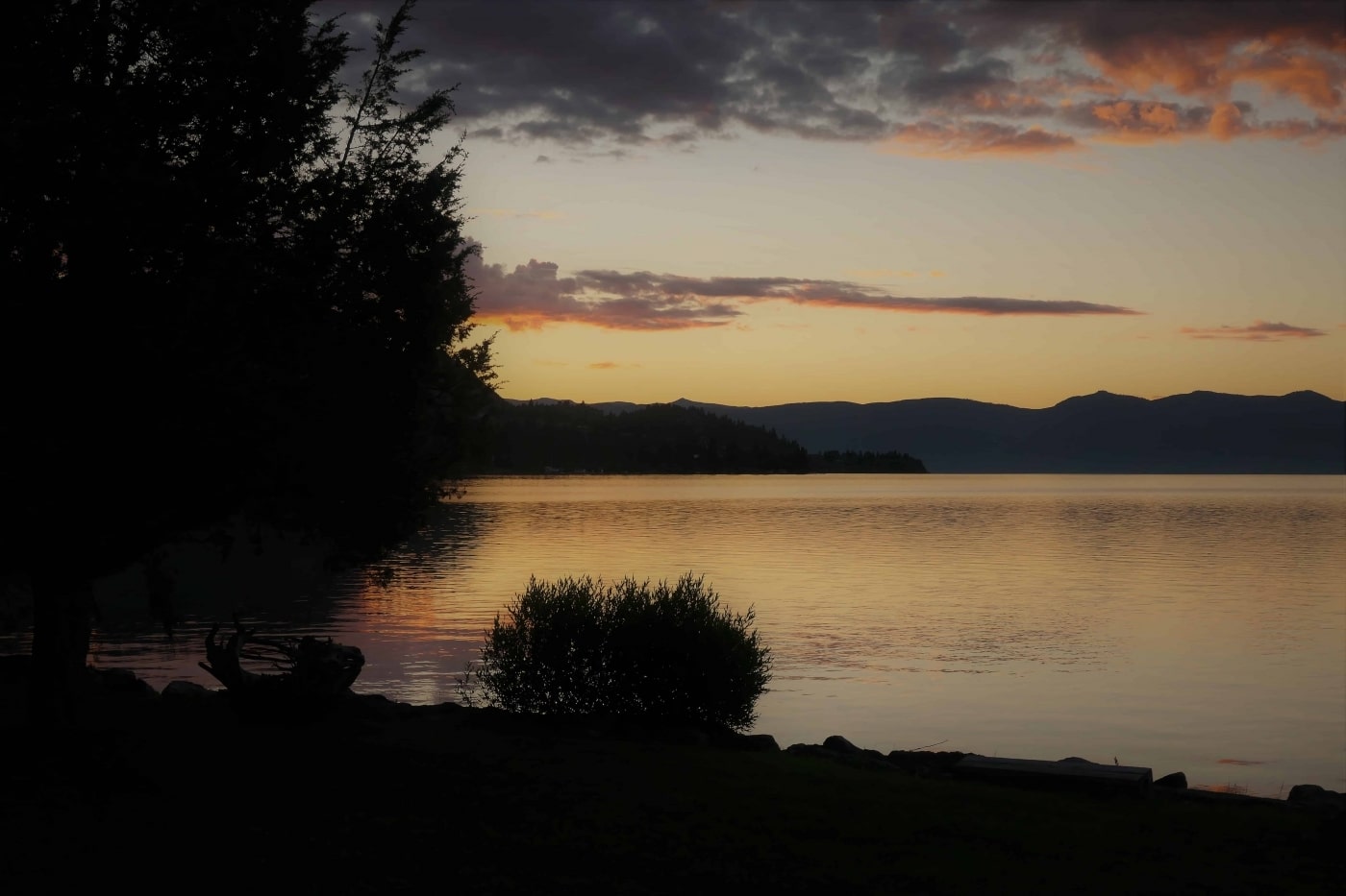 Flathead Lake, Montana, USA