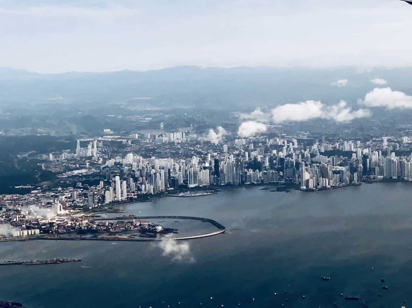 Panama City en route to Ecuador