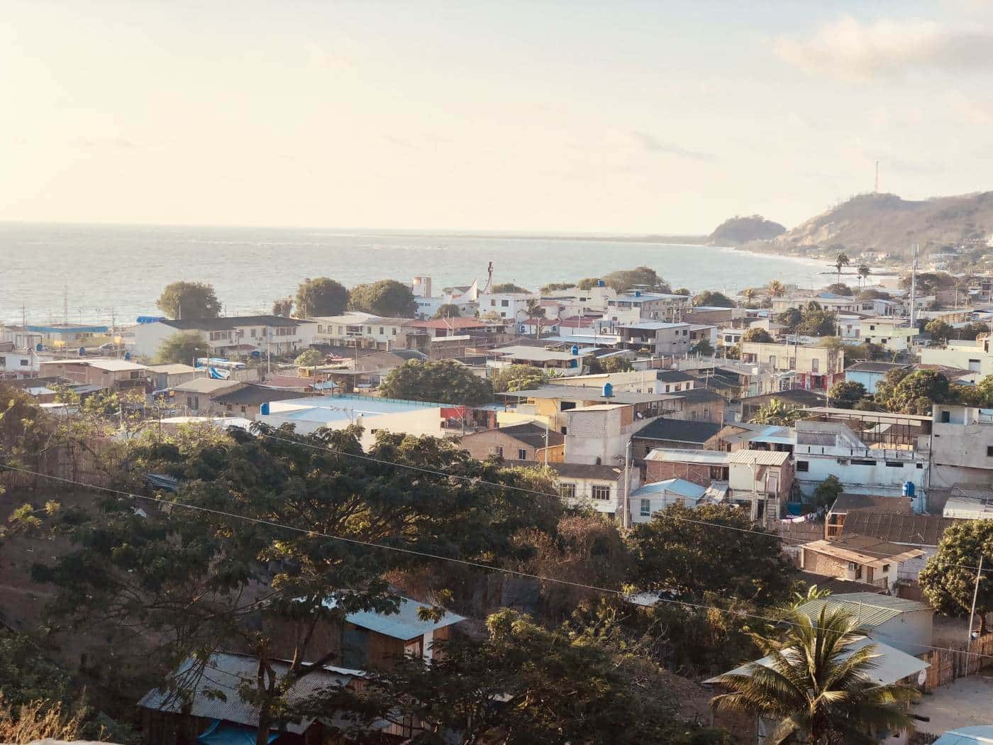 San Vicente - one of the areas where we planted fruit trees in the community.  The views were stunning!